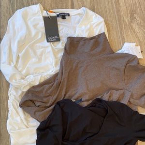 Isabella Oliver NWT long sleeve maternity tops